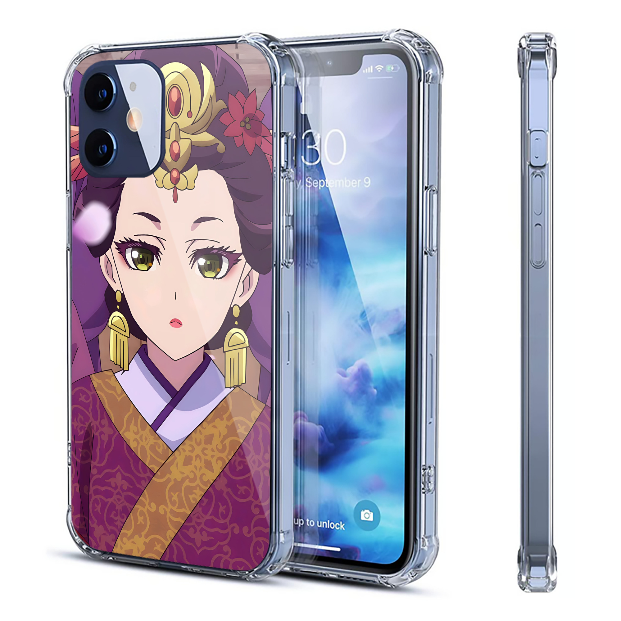 （画像用） 薬屋のひとりごと The Apothecary Diaries 【iPhone 12シリーズ対応】透明スマホケース（クリアソフトケース）